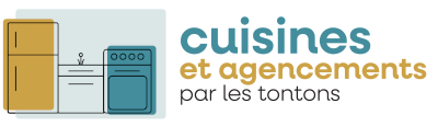 logo cuisines et agencements par les tontons